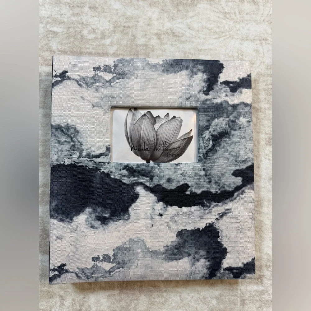 Nicole Miller Home Textured Fabric Photo Album 500‎ 4x6 Archival Safe